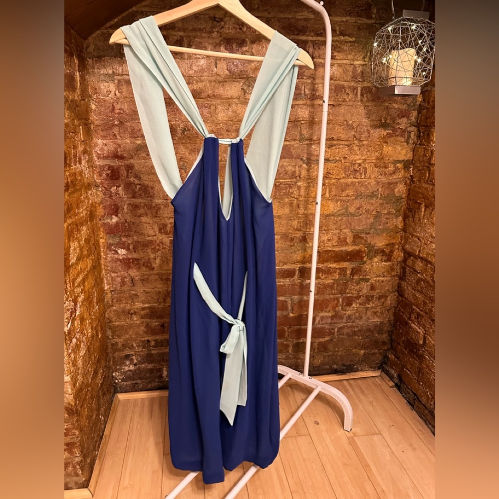 Blue dress